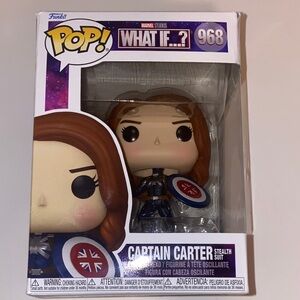 Funko Pop What If Captain Carter Stealth Suit Figure